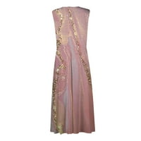 Strungten ženska duga haljina Maxi haljina Casual Dress Swing Dress a Line Dress Floral Fashion Streetwear