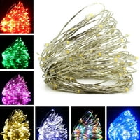 Anvazise LED bakrena žica zvijezda žica svjetla DIY kućna zabava bijela 3m
