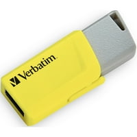 Verbatim, VER70376, 16GB Store 'n ' Kliknite Flash pogon, pakovanje, plavo, žuto