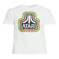 Atari muški Logo Gamer grafička majica, veličine S-XL, Atari muške majice