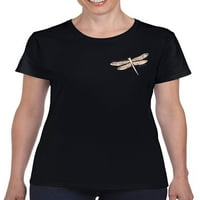 Neka je majica Dragonfly Women -sMartprintsink dizajn