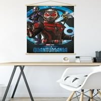 Marvel Ant-Man i OSP: Quantumania - visoki render trio zidni poster sa magnetnim okvirom, 22.375 34