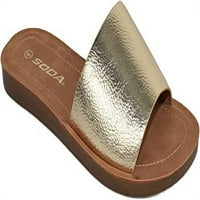 Soda cipele Efron-S Women Flip Flops Osnovne obične papuče Slip na sandalima Kliznici Ležerne prilike