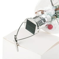Solarna plastična kuglica za žarulje za viseći svjetiljku Božićno drvca