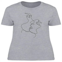 Par poljubac Dizajn majica - MIMage by Shutterstock, ženska mala