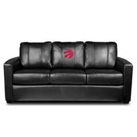 Toronto Raptors NBA srebrni kauč sa crvenim pločama logotipa