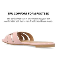 Kolekcija Journee Ženska Arrina Tru Comfort Foam klizanje na kliznu ravne sandale