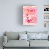 Jennifer Paxton Parker 'Chroma Pink II' Canvas Art