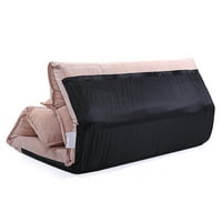 Ležaljka lijeni kauč na razvlačenje sa jastucima, sklopiva podna Ležaljka, ležaljka za sjedenje s podesivim