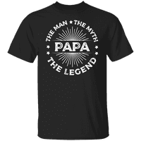 Papa Man mit legenda Dan očeva Muška grafički T-Shirt poklon za tate