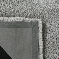 GLAMOR SHAG kolekcija GLS101F ručno izrađene sive tepihe