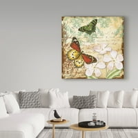 Zaštitni znak likovne umjetnosti 'inspirativni leptiri 2' platnena Umjetnost Jean Plout