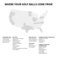 Top Flite Golf kuglice, rabljene, kvalitete mente, pakovanje