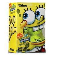 Wilson Spongebob Squarepants Golf Ball 6-pack