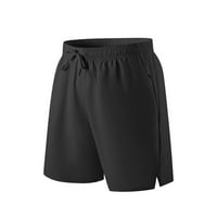 Clearsance Mikilon kratke šorc za muškarce Muške labave ravne plaže srednje udobne hlače Casual Sports
