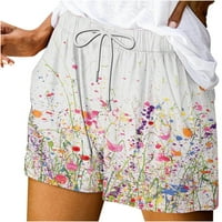 Summer Saved klirence Hot6SL kratke hlače za žene, žensko ljeto trčanje obložen atletikom s džepovima,