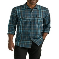Wrangler® Muška Vanjska košulja dugih rukava sa UPF 30+ zaštitom, veličine s-5XL