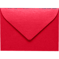 Luke mini koverti, lb. jupiter crveni metalik, 11 16, pakovanje