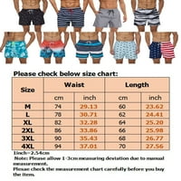 Bomotoo muškarci dna elastične strugove kratke hlače na plaži na plaži za kratke kratke hlače šivanje