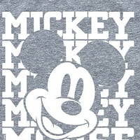 Disney-Mickey Mouse-ponovljeni Mickey-ženska Raglan grafička majica