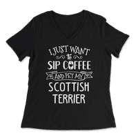 Smiješni škotski terijer Pas i majica za kafu - Sip i Pet