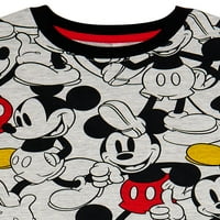 Majica za dječake Mickey Mouse, 2 pakovanja, veličine 12m-5T