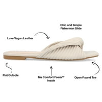 Kolekcija Journee Womens Emalynn Tru Comfort Foam Slip On Slide Ravne Sandale