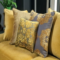 Namještaj Amerike tradicionalna tkanina Erlene Sofa, zlato