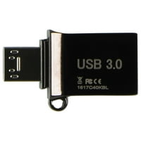 Gigastone OTG 16GB USB 3. Metalni bljeskalica - crna