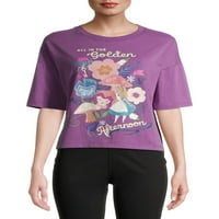 Disney Alice in Wonderland Juniors' Flower Garden kratka majica sa rukavima