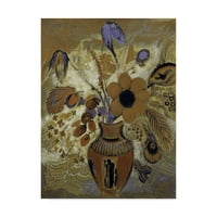 Zaštitni znak likovne umjetnosti 'Etrurska vaza' platno Art Odilon Redon